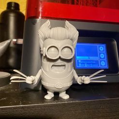 IMG_1934.jpeg 3D file Wolverine Minion STL・3D print model to download