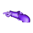 Empty Hand Arm - Pointing.stl Terranic Greatsword and Heavy Bolt Pistol Arms (Dark Angels, Primaris)