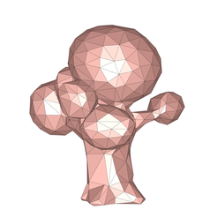 model.png Low Poly Tree NO.1