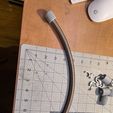 IMG_1140.JPG Free 3D file R2D2 Battery Cable Knurled Connector (Reworked for Stainless Braided Supply Line Hose)・3D printer design to download