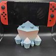 crystal-cluster-switch-stand-game-case.jpg Crystal cluster nintendo switch stand and game case.