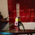 SP-rocket-lamp-edison.jpg Lâmpada de foguete Steampunk - Lâmpada Modular E27 Edison 🚀💡 v1.0