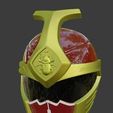 kabuto-raiger-3d-printable-helmet-3d-model-stl-2.jpg Hurricanger Tsunonin Horned Ninja Kabuto Raiger fully wearable cosplay helmet 3D printable STL file