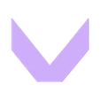 base.stl Valorant game logo without name.