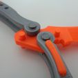 4.jpg Free STL file CS:GO Butterfly Knife (No Screws Needed) - Balisong trainer・3D print object to download
