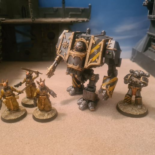 🎲 multi part dreadnought / helbrute・ 3D File for 3D printing・Cults
