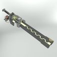 04.jpg Zenless Zone Zero ZZZ Anby Demara Sword Blade and Nimbus Scabbard. Video game, props, cosplay