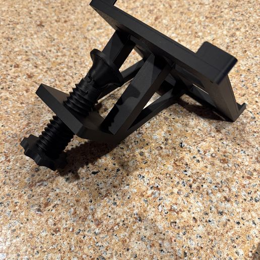 Tiller Table Clamp - Cpt. / Compatible with AIRBUS Tiller & CRJ-SERIES Tiller (MSFS 2024, X-PLANE12, FENIX A320, Flybywire A320neo)