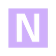 N-Body.stl Word Clock 3D