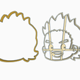 asadfff.png Free STL file MIRIO TOGATA LEMILLION / COOKIE CUTTER / MY HERO ACADEMY /BOKU NO HERO / ANIME / CHIBI・3D printable model to download