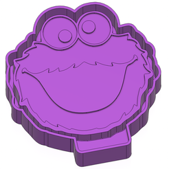 ink.png Moule en silicone Cookie Monster Boîtier Freshie STL