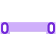 long_side.stl Low profile PCB Holder 50mm / Platinenhalter 50mm