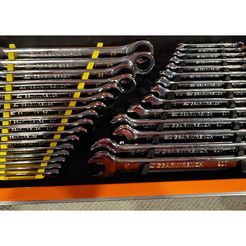 sroubovaky.jpg Free STL file Gear Wrench 90T Combo Wrench Caddies・3D printer model to download