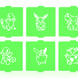 1.png Pokemon stencil set of 6 for Coffee and Baking