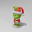 G2.png Modelo 3D do Grinch com prenda - Ornamento de Natal divertido