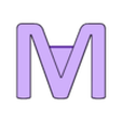 v6 - Letter_M-1.STL Puzzle ABC (Alphabet word learning)