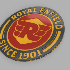 55ba3c81-2c9b-434a-97c3-6e91c7f69bac.png STL-Datei Royal Enfield Logo・Design für den 3D-Druck zum Herunterladen