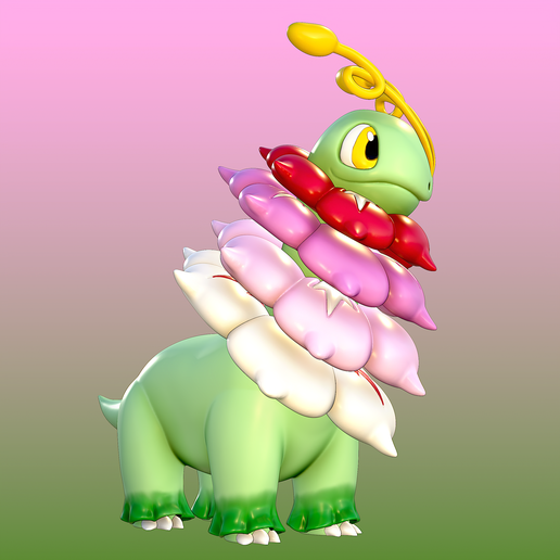 Mega-meganium-3dusky-render-2.png Meganium Mega-Pokemon