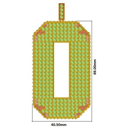 📿 Zero Number STL・ 3D File for 3D printing・Cults