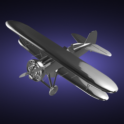 _Boeing-F4B-4_-render-2.png Archivo STL Boeing F4B-4・Modelo imprimible en 3D para descargar, abrahazebra