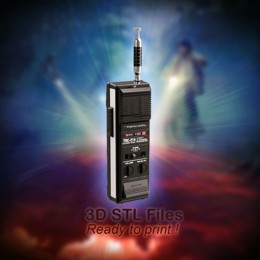 📱 Walkie Talkie TRC-214 - Stranger Things・Arquivo 3D para