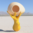 organic_birdhouse_2019-May-17_06-14-33PM-000_CustomizedView32230239924_png.png Free STL file NestEgg - A Naturally Unnatural Birdhouse・3D printing design to download