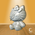 fanart-kitty-spidey.png Hello Kitty x Spider-Man - Figura 3D Crossover