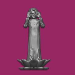 788787.jpg Archivo STL Modelo impreso en 3D de Sathya Sai Baba・Modelo de impresora 3D para descargar