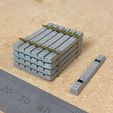 Stack-A4.jpg Model Railway Concrete Sleepers Stacked Various Designs