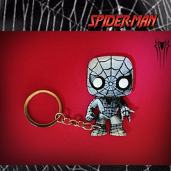 vbh.png Fichier STL gratuit Llavero Spiderman・Design pour imprimante 3D à télécharger, 3dlito