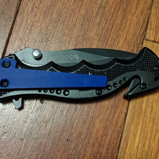 Replacement clip for Pro Iron Pocketknife 3D model