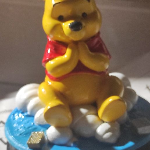 Clássico Winnie the Pooh | Pouco desperdício 4 cores (AMS & STL