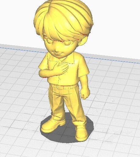 👾 BTS JIN Figure – 3D Print STL (Dynamite Inspired, Kim Seok-jin