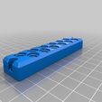 NozzleCaddy1.2.png Threaded Nozzle Storage (M6 threads, E3D compatible)