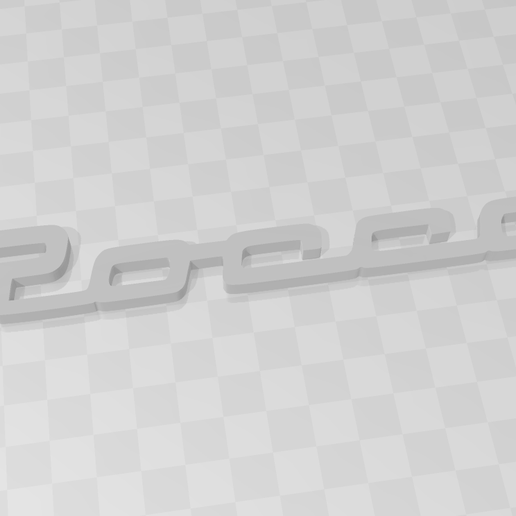 LOGO BATEAU ROCCA REMPLACEMENT ORIGINE 3D model