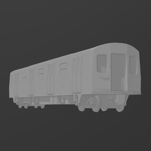🚆 NYCT MTA R160/R160A/R179/R143 1:93 Scaled Model・ STL File for