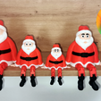 Flexi-Santa-Rembstudios-9.png Flexi Santa | Print in Place | NO Support | Christmas Design