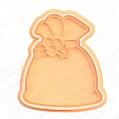 33.jpg STL file Gift bag cookie cutter・3D printable model to download
