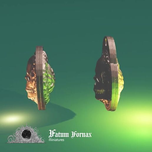 7.jpg Memento Mori, Memento Vivere. Монета и брелок