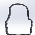 chavo 8.PNG 8" chavo cookie cutter
