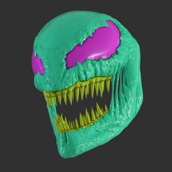 DSC00661-3.jpg Fichier STL Masque Carnage forme Venom 2 Let There be Carnage・Modèle à télécharger et à imprimer en 3D
