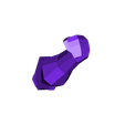 Hand_Left.stl Файл STL Низкополигональный Человек-паук・Модель для загрузки и 3D печати