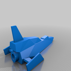 Red_gazelle_D1.png Free 3D file F-Zero X_Red Gazelle・3D printing idea to download