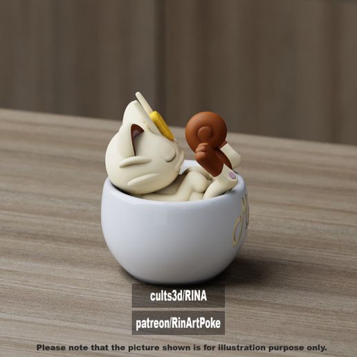 Meowth-chill-cup-from-pokemon-7.jpg Meowth chill cup