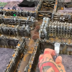 Interieur-Vaisseau-2.png Free STL file Tiles for : Space hulk, Kill team, Necromunda, Wharhammer 40k, Infinity, Alien,Stargrave, Mars Code Aurora, 40k, 30k・3D printable design to download