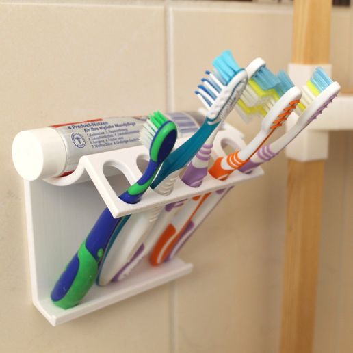 Brush Teeth Holder 3D model
