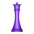 White Queen.obj Chess Board Complete Set