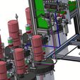 000012.jpg 3D CAD Model – High Precision Grease Filling Machine