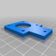 Extruder_Mount.png Anycubic Kossel Linear Plus Top Cover with Filter, Extruder & Spool Mount