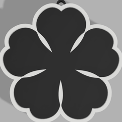 45e1af45-d981-41ea-b2e2-4fe31345c512.png Porte-clés trèfle à cinq feuilles Black Clover v2